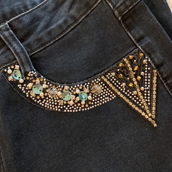 TESORO mod 1...beaded jeans - Picture 10 of 16